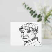 krabblez briefkaart (Staand voorkant)