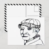 krabblez briefkaart (Voorkant / Achterkant)