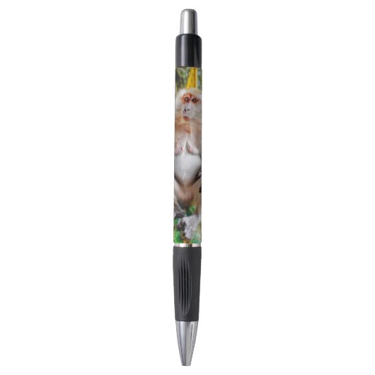Krabeetende makak pen (Voorkant Verticaal)