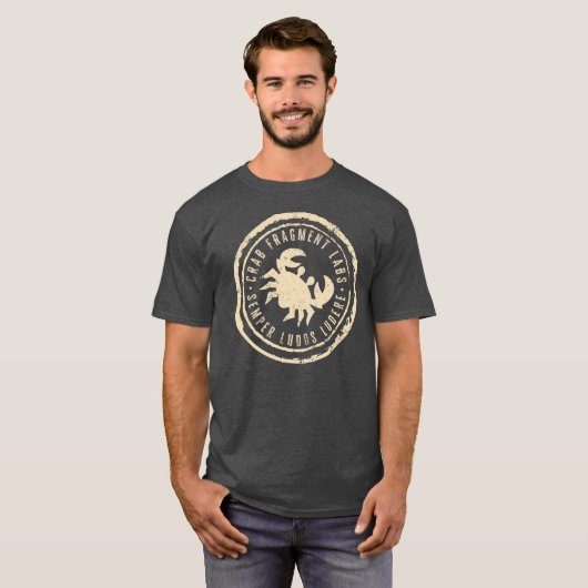 Krabfragment Labs (Sempre Ludos) T-shirt (Voorkant volledig)
