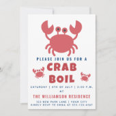 Krabfurunkel | Zomerfeest / 4 juli Kaart (Voorkant)