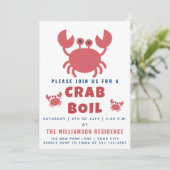 Krabfurunkel | Zomerfeest / 4 juli Kaart (Staand voorkant)