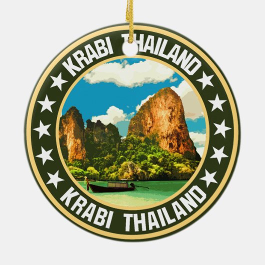 Krabi Keramisch Ornament (Achterkant)