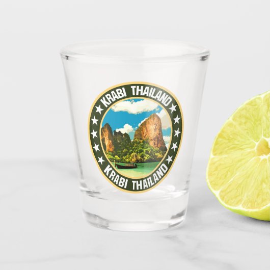 Krabi Shot Glas (Voorkant)