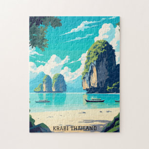 Krabi Thailand Beach Paradise Travel Legpuzzel