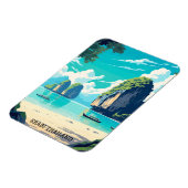 Krabi Thailand Beach Paradise Travel Magneet (Linkerzijde)