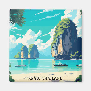 Krabi Thailand Beach Paradise Travel Magneet