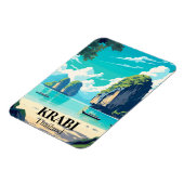 Krabi Thailand Beach Reizen Souvenir Magneet (Linkerzijde)