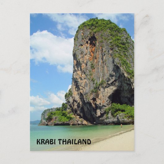 Krabi Thailand Briefkaart (Voorkant)