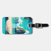 Krabi Thailand Reis Bagage Labels (Voorkant horizontaal)