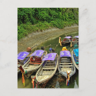 Krabi   watertaxi's briefkaart