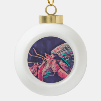 Krabketting Keramische Bal Ornament