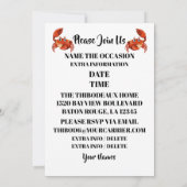 Krabkook / elke gelegenheid kaart (Achterkant)