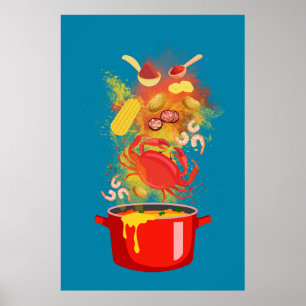 Krabkookpot Poster