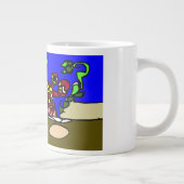 Krabkunst Grote Koffiekop (Rechts)