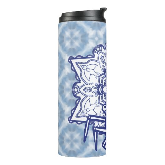 Krabmonsterpatroon Thermosbeker (Gedraaid links)