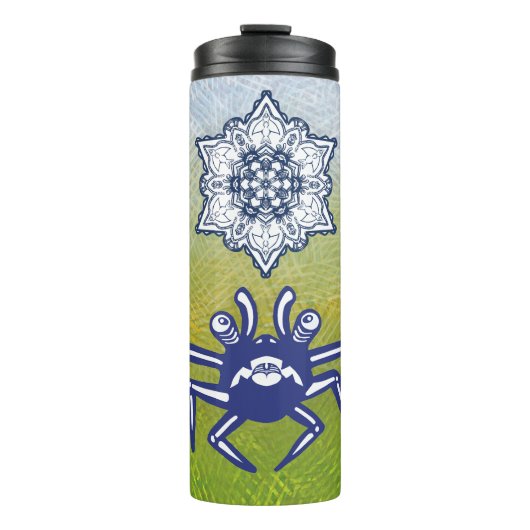Krabmonsterpatroon Thermosbeker (Voorkant)