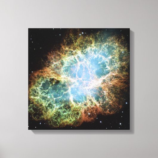 Krabnevel - Hubble-telescoop Canvas Afdruk (Voorkant)