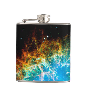 Krabnevel Supernova Rest Hubble Ruimtefoto Heupfles