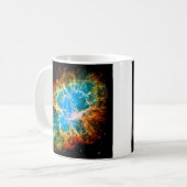 Krabnevel Supernova Rest Hubble Ruimtefoto Koffiemok (Voorkant links)