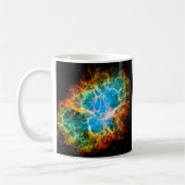 Krabnevel Supernova Rest Hubble Ruimtefoto Koffiemok (Links)
