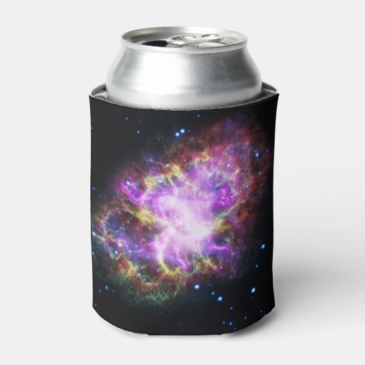 Krabnevel supernova restant Hubble Composiet Blikjeskoeler (Blikje Voorkant)