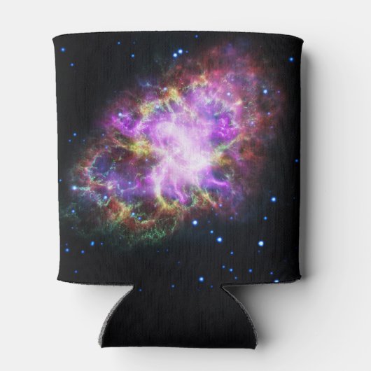 Krabnevel supernova restant Hubble Composiet Blikjeskoeler (Achterkant)