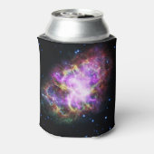 Krabnevel supernova restant Hubble Composiet Blikjeskoeler (Blikje Achterkant)