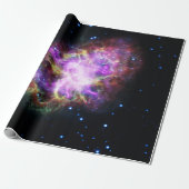 Krabnevel supernova restant Hubble Composiet Cadeaupapier (Uitgerold)