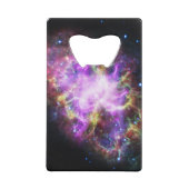 Krabnevel supernova restant Hubble Composiet Creditkaart Flessenopener (Achterkant)
