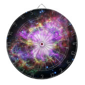 Krabnevel supernova restant Hubble Composiet Dartbord (Voorkant)