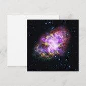 Krabnevel supernova restant Hubble Composiet Feestdagenkaart (Voorkant / Achterkant)