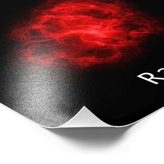 Krabnevel supernova restant Hubble Composiet Foto Afdruk (Hoek)