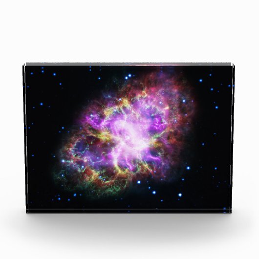 Krabnevel supernova restant Hubble Composiet Fotoblokken (Voorkant)