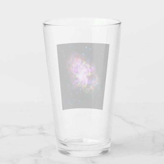 Krabnevel supernova restant Hubble Composiet Glas (Achterkant)