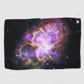 Krabnevel supernova restant Hubble Composiet Golfhanddoek (Horizontaal)