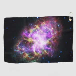 Krabnevel supernova restant Hubble Composiet Golfhanddoek