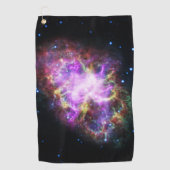 Krabnevel supernova restant Hubble Composiet Golfhanddoek (Voorkant)