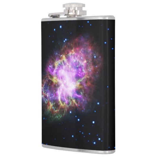 Krabnevel supernova restant Hubble Composiet Heupfles (Links)