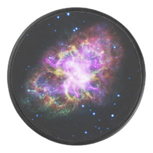 Krabnevel supernova restant Hubble Composiet Hockey Puck
