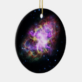 Krabnevel supernova restant Hubble Composiet Keramisch Ornament (Rechts)