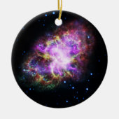 Krabnevel supernova restant Hubble Composiet Keramisch Ornament (Voorkant)