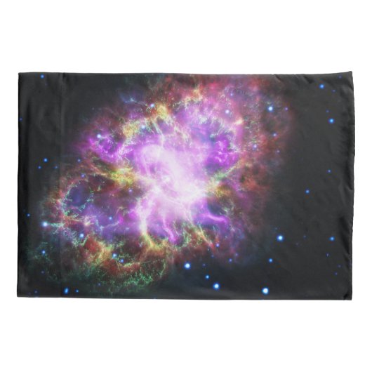 Krabnevel supernova restant Hubble Composiet Kussensloop (Achterkant-Links)