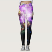 Krabnevel supernova restant Hubble Composiet Leggings (Voorkant)