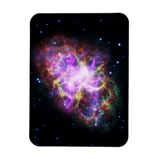 Krabnevel supernova restant Hubble Composiet Magneet (Verticaal)