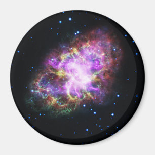 Krabnevel supernova restant Hubble Composiet Magneet