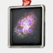 Krabnevel supernova restant Hubble Composiet Metalen Ornament (Links)