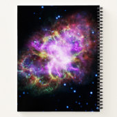 Krabnevel supernova restant Hubble Composiet Notitieboek (Achterkant)