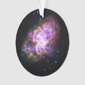 Krabnevel supernova restant Hubble Composiet Ornament (voorkant)