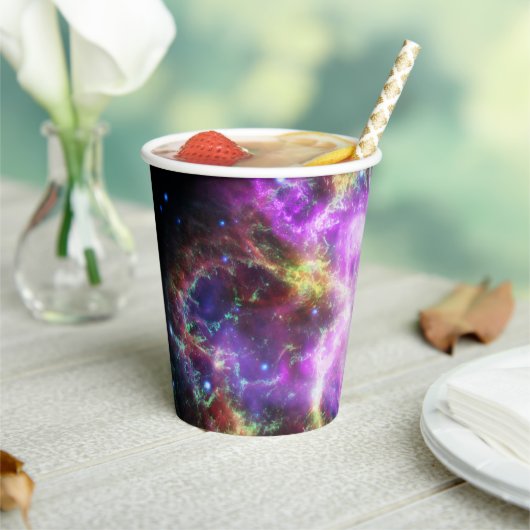 Krabnevel supernova restant Hubble Composiet Papieren Bekers (Insitu)